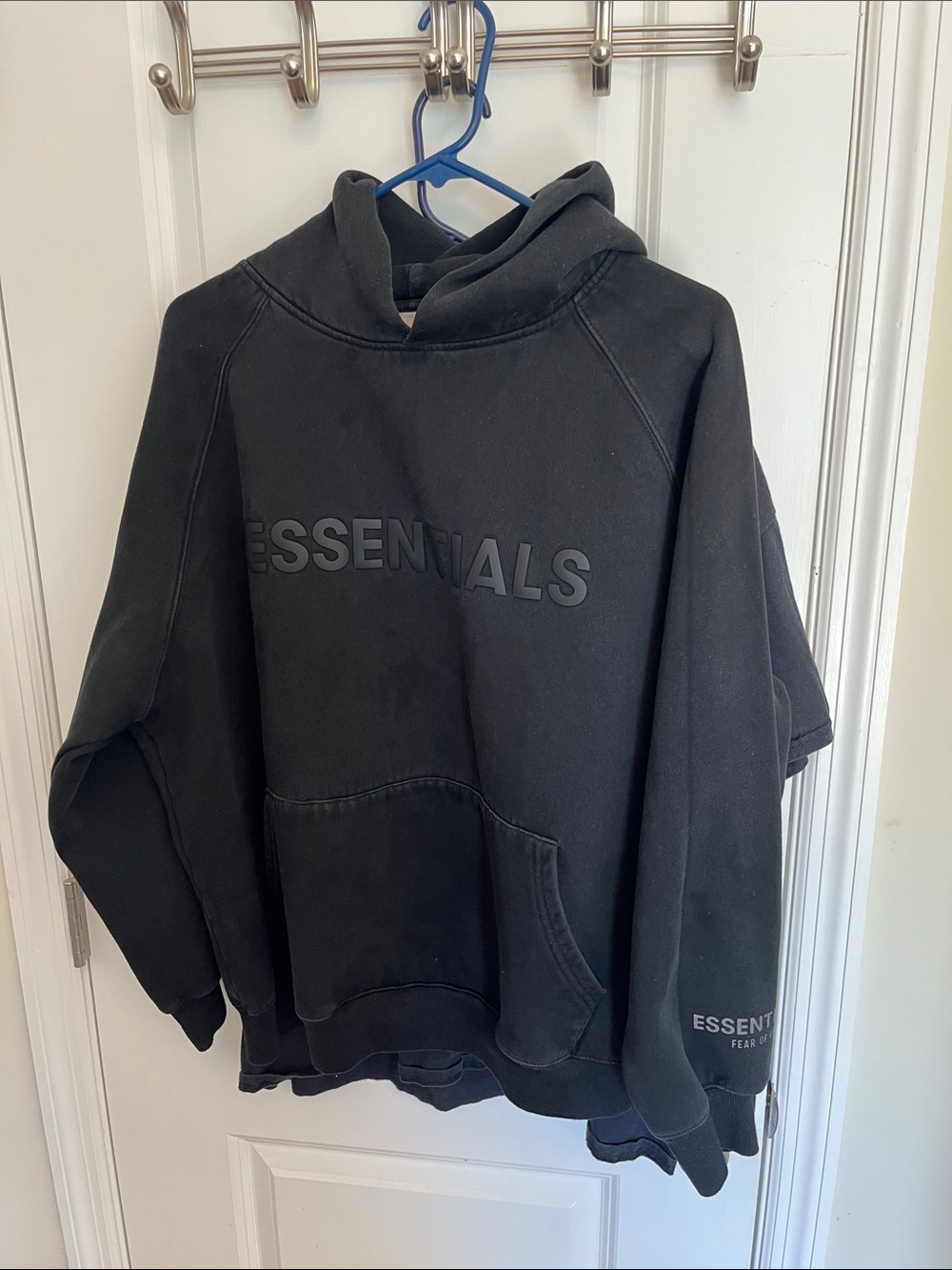 Essentials Fear of God All Black Hoodie🔥